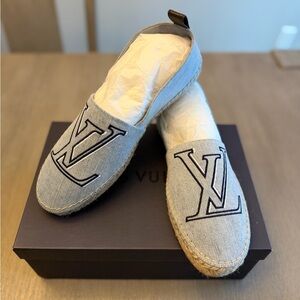 Louis Vuitton Seashore Denim Espadrilles